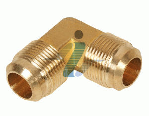 Brass Flare Elbow Union