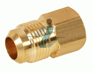 Brass Flare Female Connector